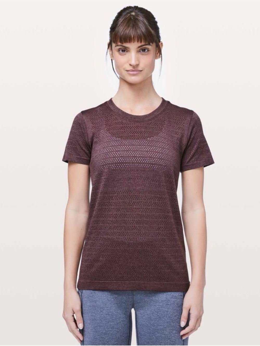 Lululemon Breeze By Short Sleeve *Squad Dark Adobe / Antique Bark 6